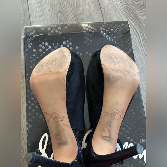 Sam Edelman Penelope black  Lea high heels used - Picture 7 of 8